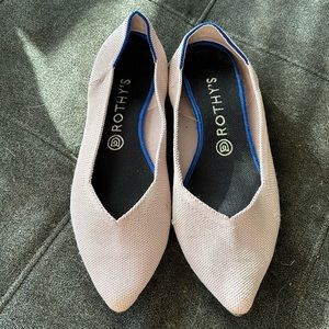 Rothy’s petal pink points